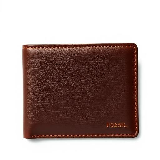 Fossil Men's Derrick RFID Leather Bifold Wallet